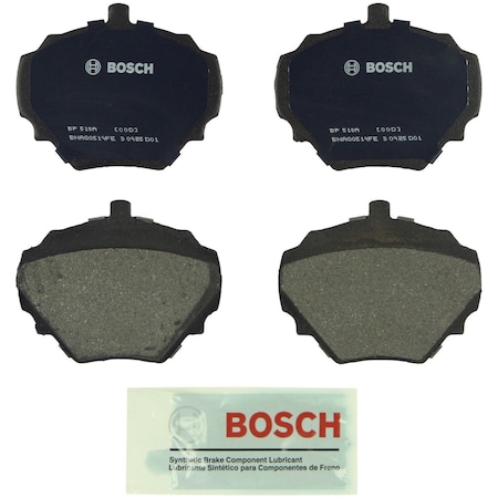 Bosch Quietcast Disc Disc Brake Pads, Bp518A BP518A